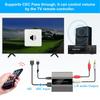 4K@60Hz HDTV to Analog Sound Converter Sound Extractor with 3.5mm Converter for HDTV Headphone Amplifier