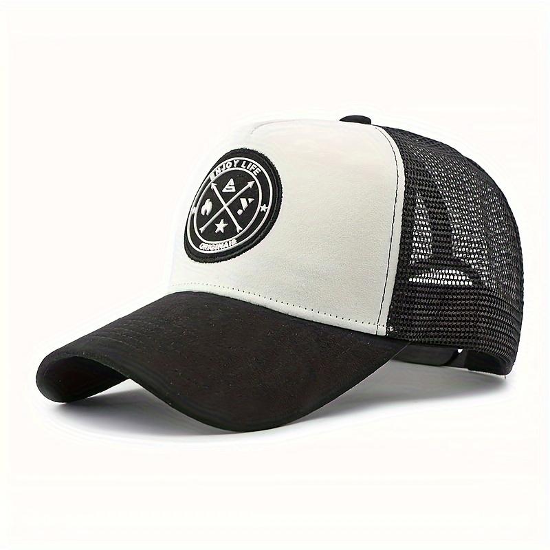 Mesh Breathable Baseball Cap Dome Summer New Sunshade Hardtop Hat Outdoor Running Sports Hat Bone Masculino Visor Caps 1PCS