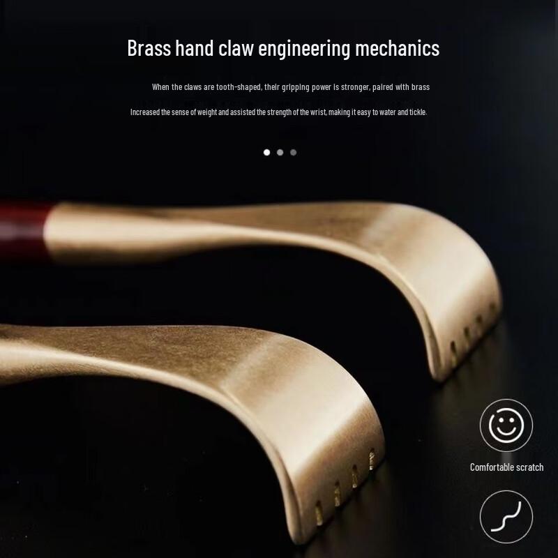 Sandalwood & Copper Head Back Scratcher