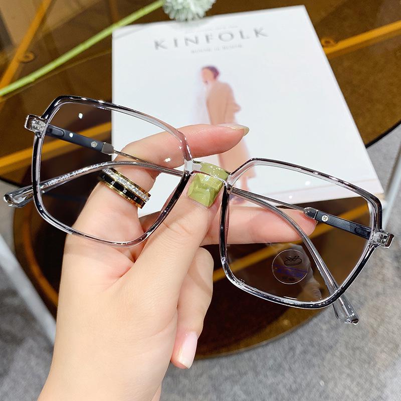 Women s TR90 Anti-Blue Light Square Fashion Glasses - European & American Trend Non-Prescription Anti-Blue Light