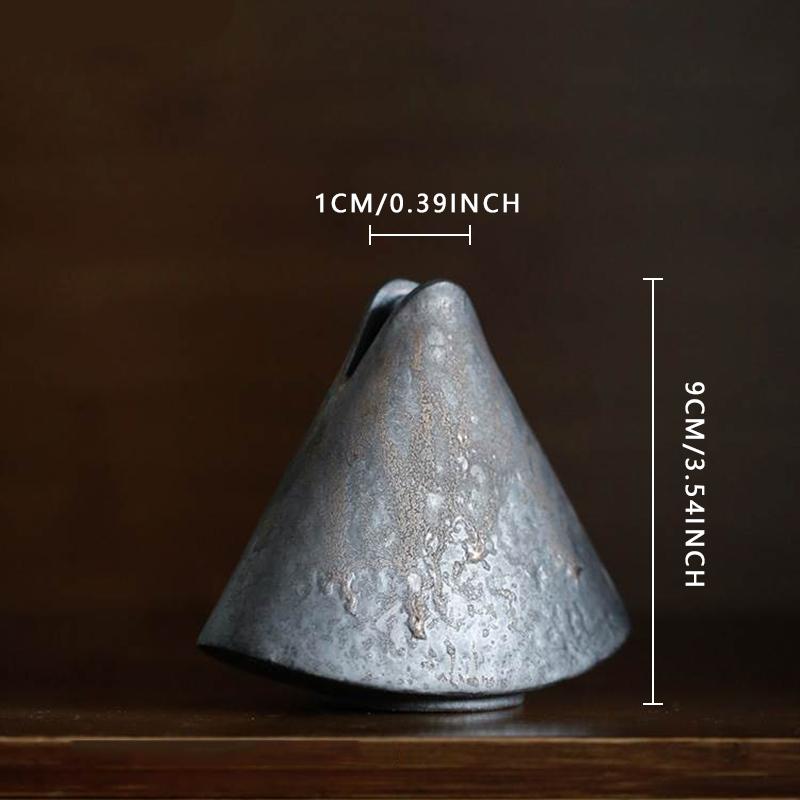 Japanese Abstract Ikebana Ceramic Vases Tea Ceremony Zen Meditation Decor Flower Frog Pottery Home Garden Kenzan Crafts