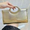 Evening Party Bag - Shiny Clutch Bag with Rhinestones, Formal Handbag for The Banquet, Dress Cross-body Bag