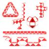 Colored 24-segment Mini Variety Magic  Ruler  Stress  Relief  Toys Anti-stress Snake-shaped Magic