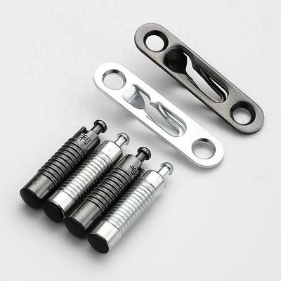 4Set Two In One Connector Invisible Connector Cabinet Wardrobe Non Porous Furniture Combination Concealed Sliding Buckle