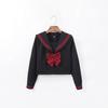 Einheitliches Rotes Sanben Matrosenuniform Schulangebot Rock Echtes Set College-Stil Faltenrock