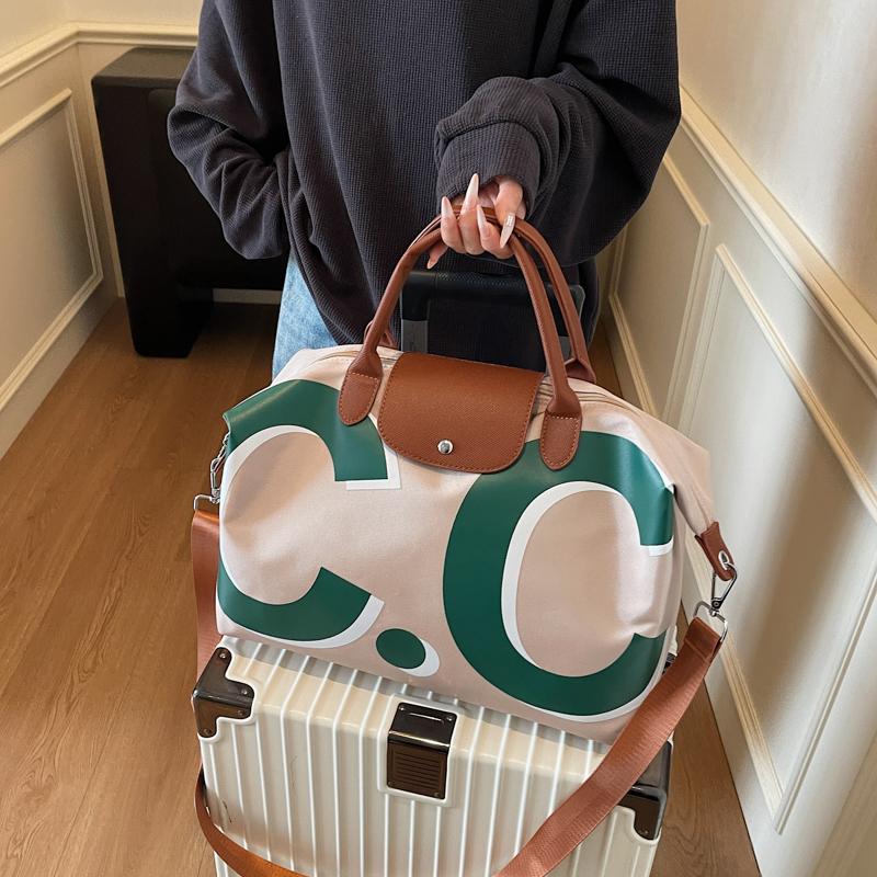 Short Distance Luggage Bag Lightweight Yoga Fitness Bag Large Capacity Crossbody Bag Storage Bag