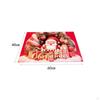 Christmas Door Mat Santa Claus Area Rug Farmhouse Runner Rugs for Dining Room,