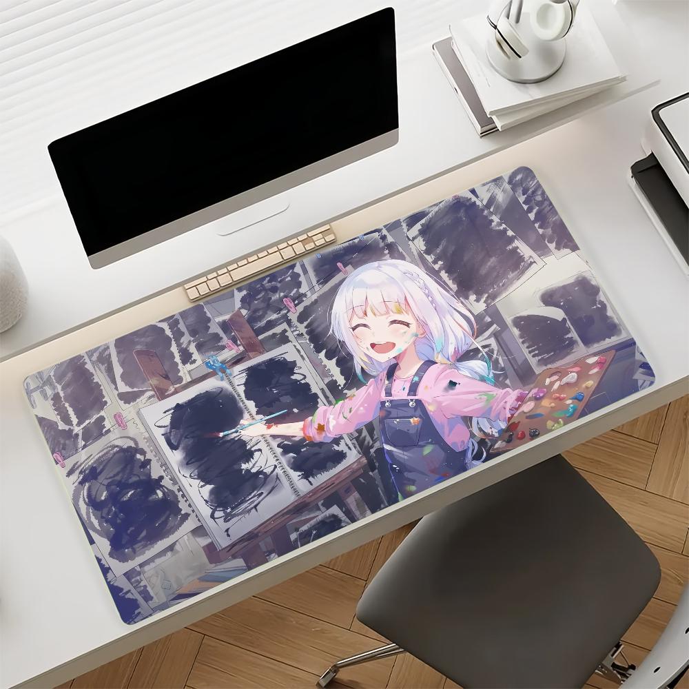 Game Mahou Shoujo No Majo Saiban Mouse Pad Non-slip Rubber Gamer Balance Computer Mat Decoracion Deskmat Laptop Office Large