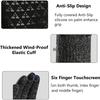 3sets Women Men Warm Winter Touch Screen Gloves Cold Warm Wool Knitted Gloves Wool Full Finger Outdoor Cycling Driving Glove