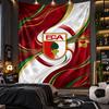 Wall Hanging Tapestry FC Augsburg FC Print Cloth for Living Room Bedroom Home Decor