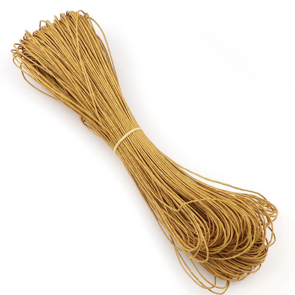 Colorful Korean 1.0mm Wax Cord for Handmade Necklace Weaving and Beading