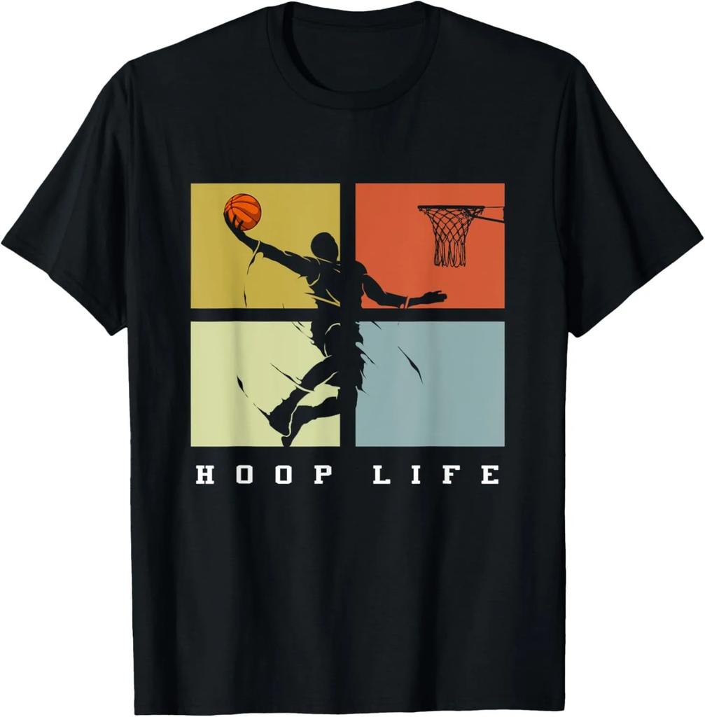 Basketball Apparel Basketball Tshirt Sports Clothing Tops Graphic T Shirts Vintage T Shirt Unisex Clothing Camisas Streetwear
