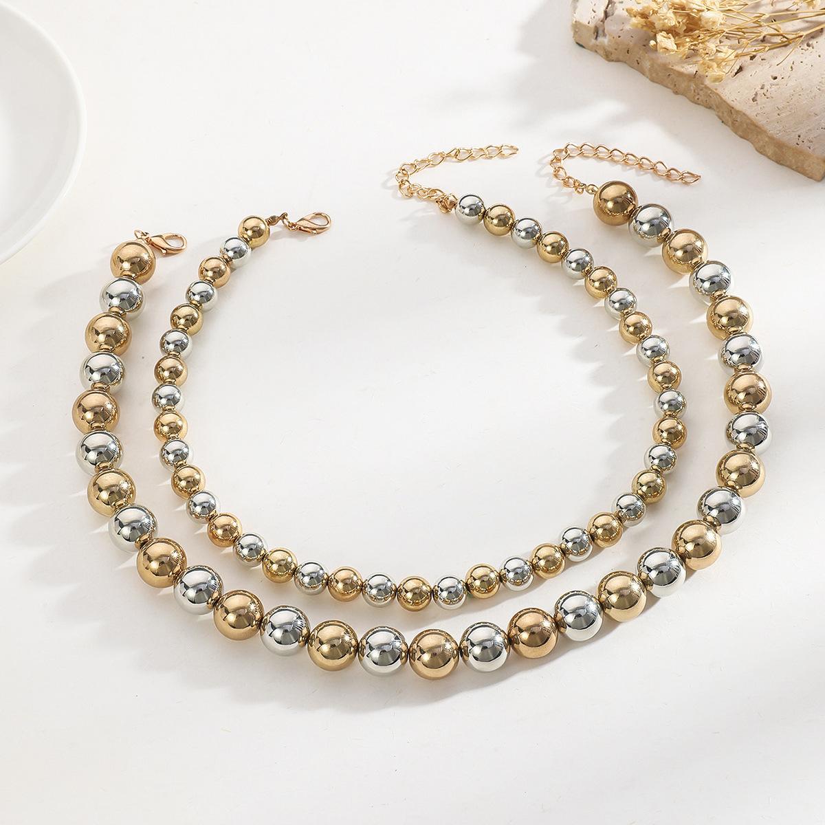 

Ni Ni s same pearl necklace women s neck chain light luxury high-end collarbone chain