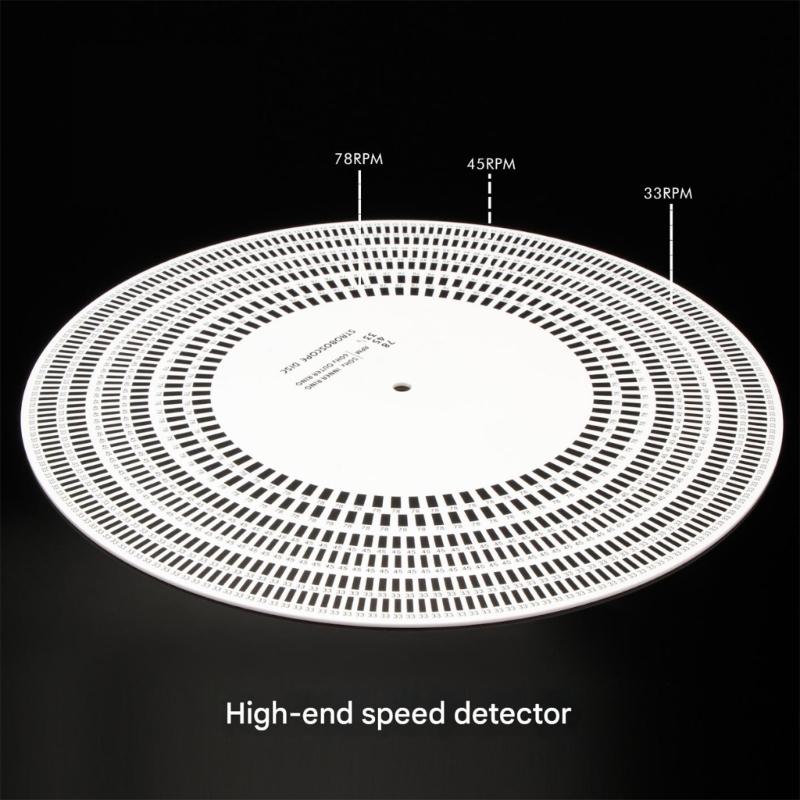 Stroboscope Disc For Accurate Turntable Speed Measurement Acrylic Construction Calibration Distance Gauge