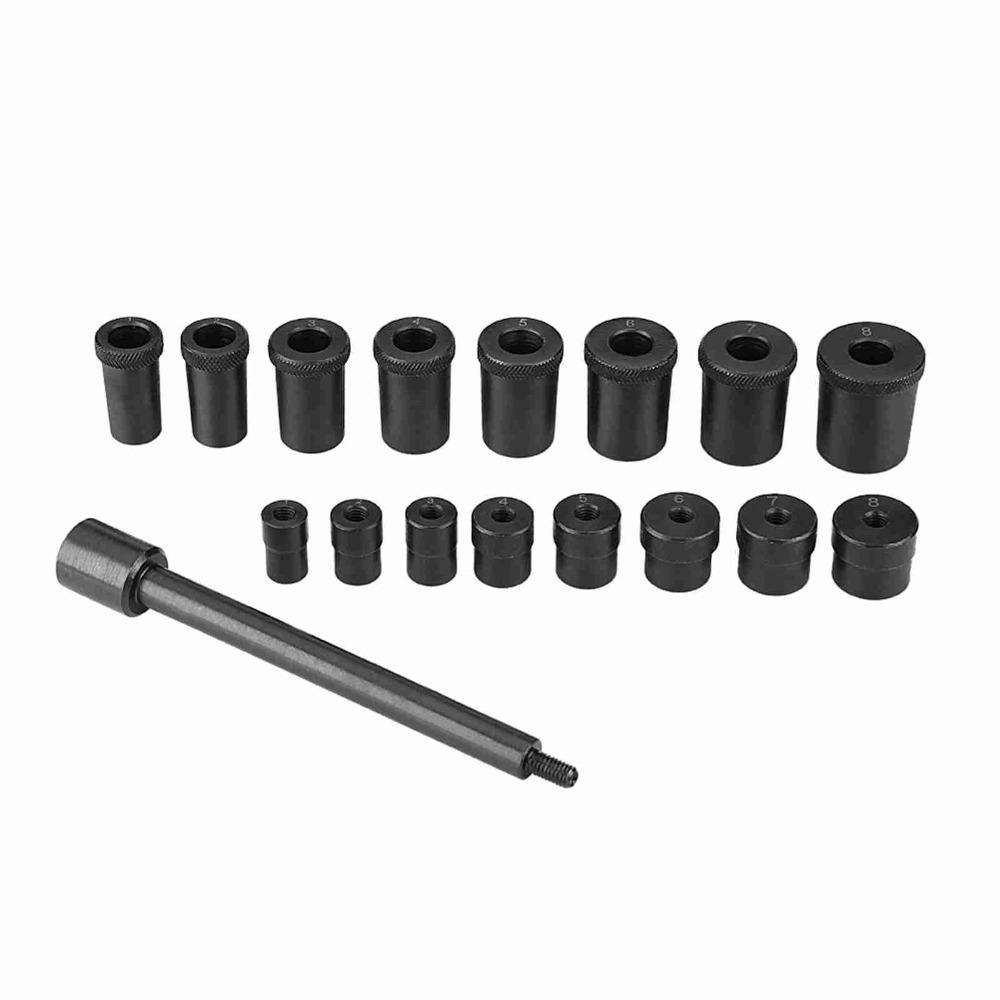 17PCS Guide Shaft Clutch Disc Centering Tool Manual Gearbox Transmission Repair