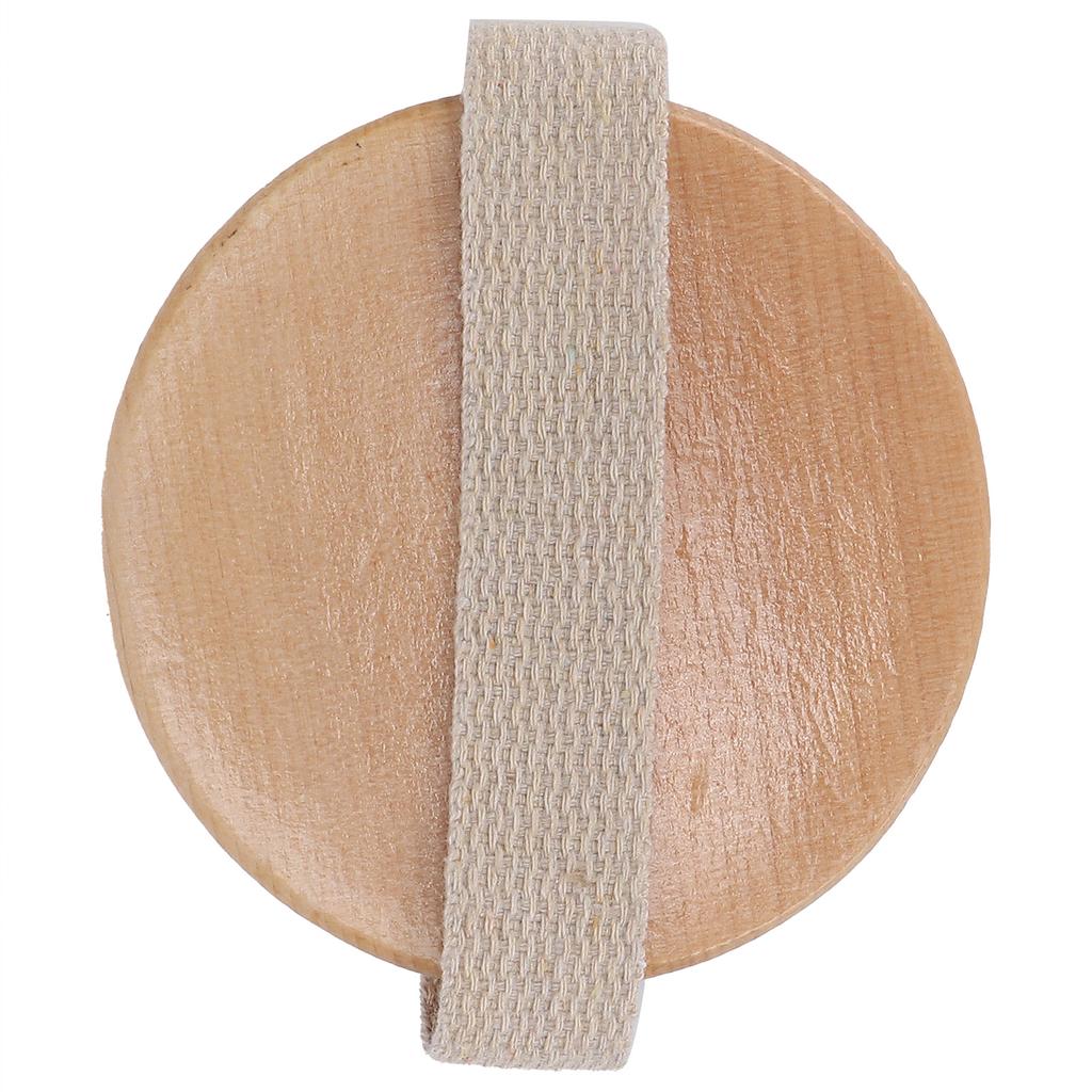 Runde Körpermassagebürste Tragbare Heim-Salon Peeling-Körperbürste Dusch-Bad-Bürste