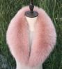 Natural Raccoon Fur Collar Scarf Genuine Fur Scarves Shawl Neck Warmer Fur Square Collar Women Long Scarf Winter Fox Fur Collar