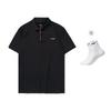 Li Ning Polo Shirts Men's Polo Collar Moderate Straight Fit YPLT027-1