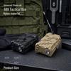Multi-functional Tactical Box: Nylon Rail Button Flashlight with Infrared Signal and Lithium Battery