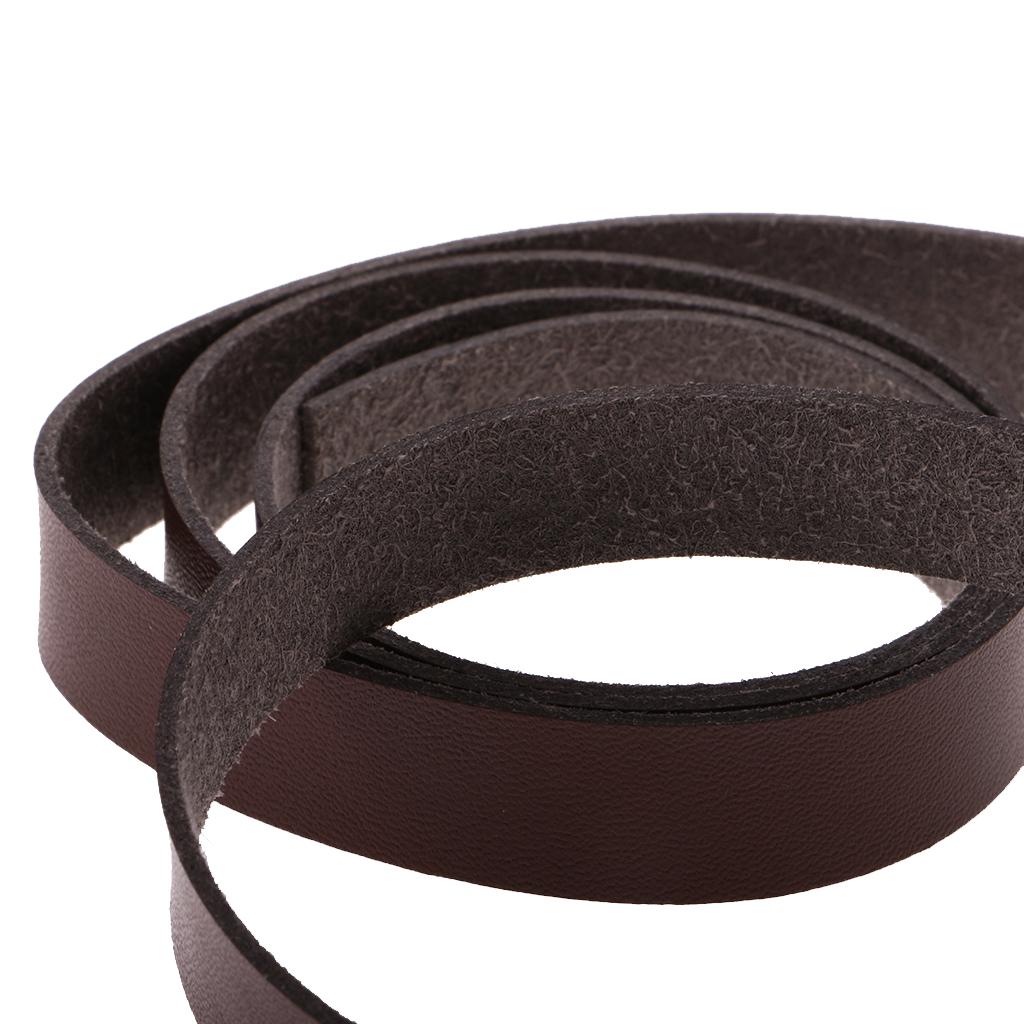Microfiber PU Leather Strap Durable DIY Belt Making Leather Craft Accessories for Leather Bag Template