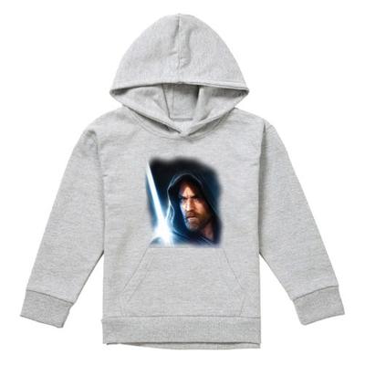 Star Wars: Obi-Wan Kenobi Childrens/Kids Poster Heather Hoodie