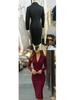 Robe Longue Costume Ajustée pour Femmes Européennes et Américaines 2026, Couleur Unie, Manches Longues et Revers Simple Boutonnage