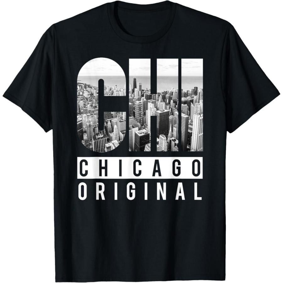 CHI Chicago Original T-Shirt XXXXXL чёрный
