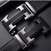 [Quick Hair] Classic H Letter Automatic Buckle Men'S Belt Men'S