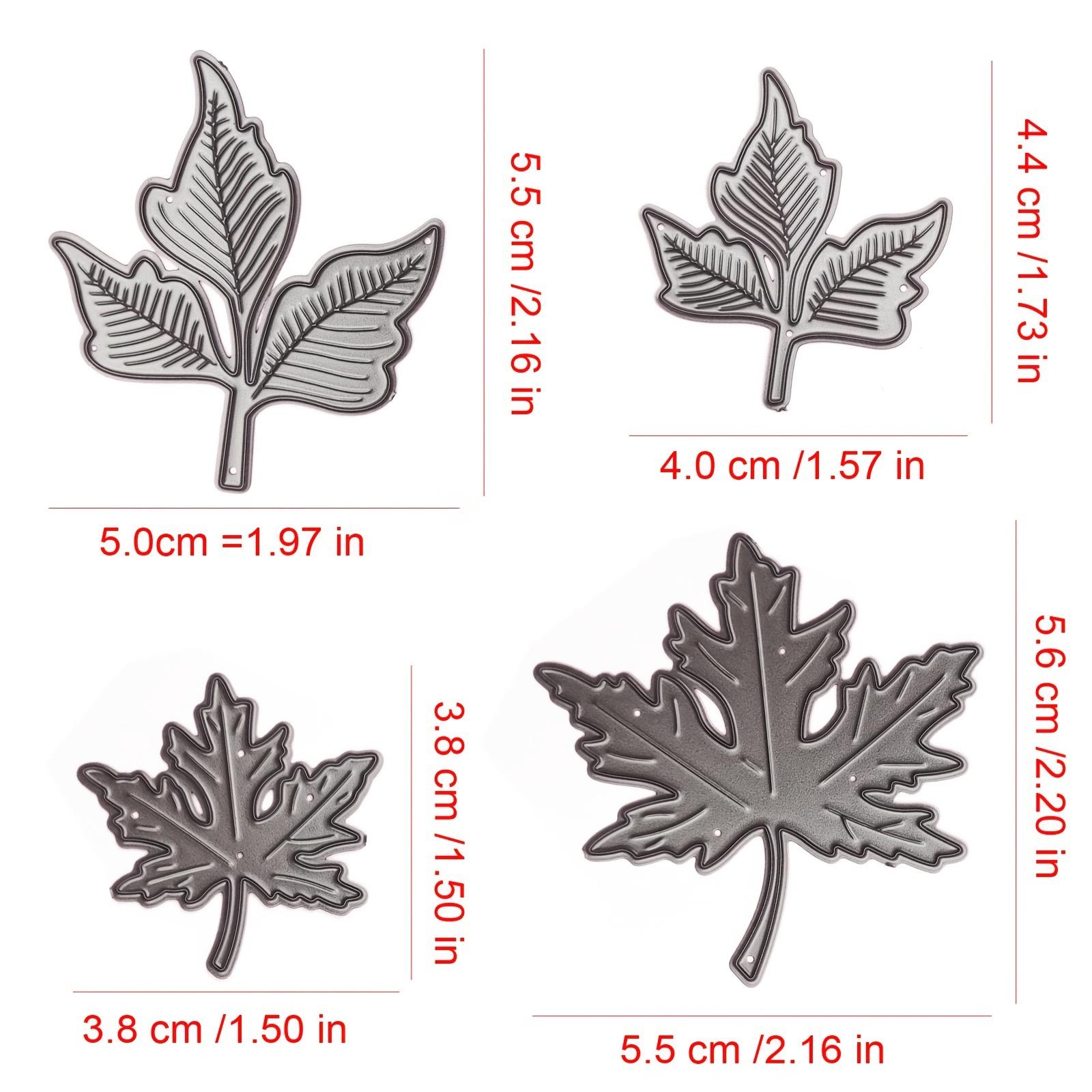 

4 шт. рамка с кленовым листом, металлические штампы для резки, скрапбукинг, серебряные листья, тиснение, высечка, трафарет, сделай сам, фотоальбом, изготовление карт