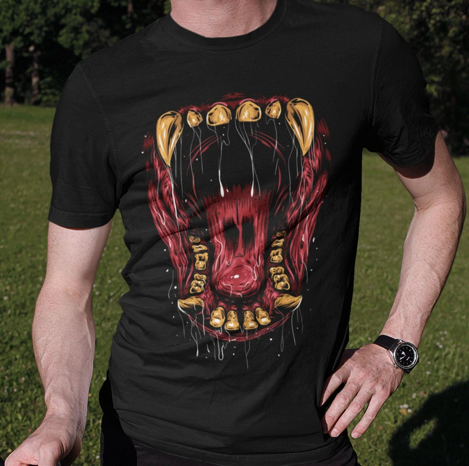GORILLA ROAR MENS SHORT SLEEVE GYM T shirt WORKOUT TRAINING BODYBUILDING GYM-T 3XL