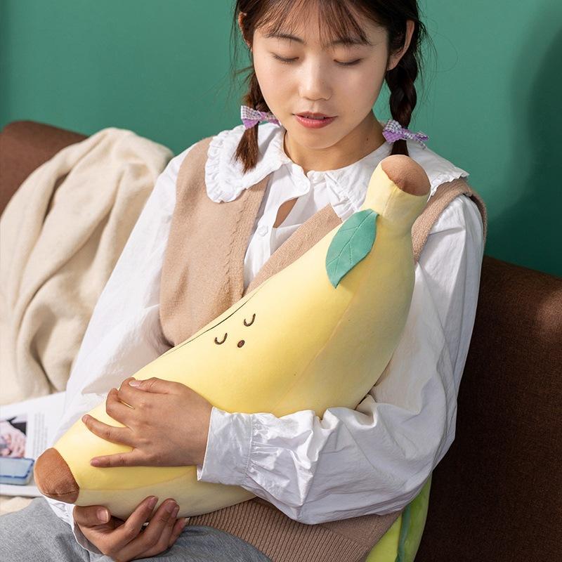 Cartoon Avocado Carrot Pillow Plush Toy Doll Mushroom Banana Doll Home Pillow Doll