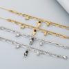 2026 Simple Fashion Astronaut Star-holding Double-layer Chain Love Attracts Couple Bracelet