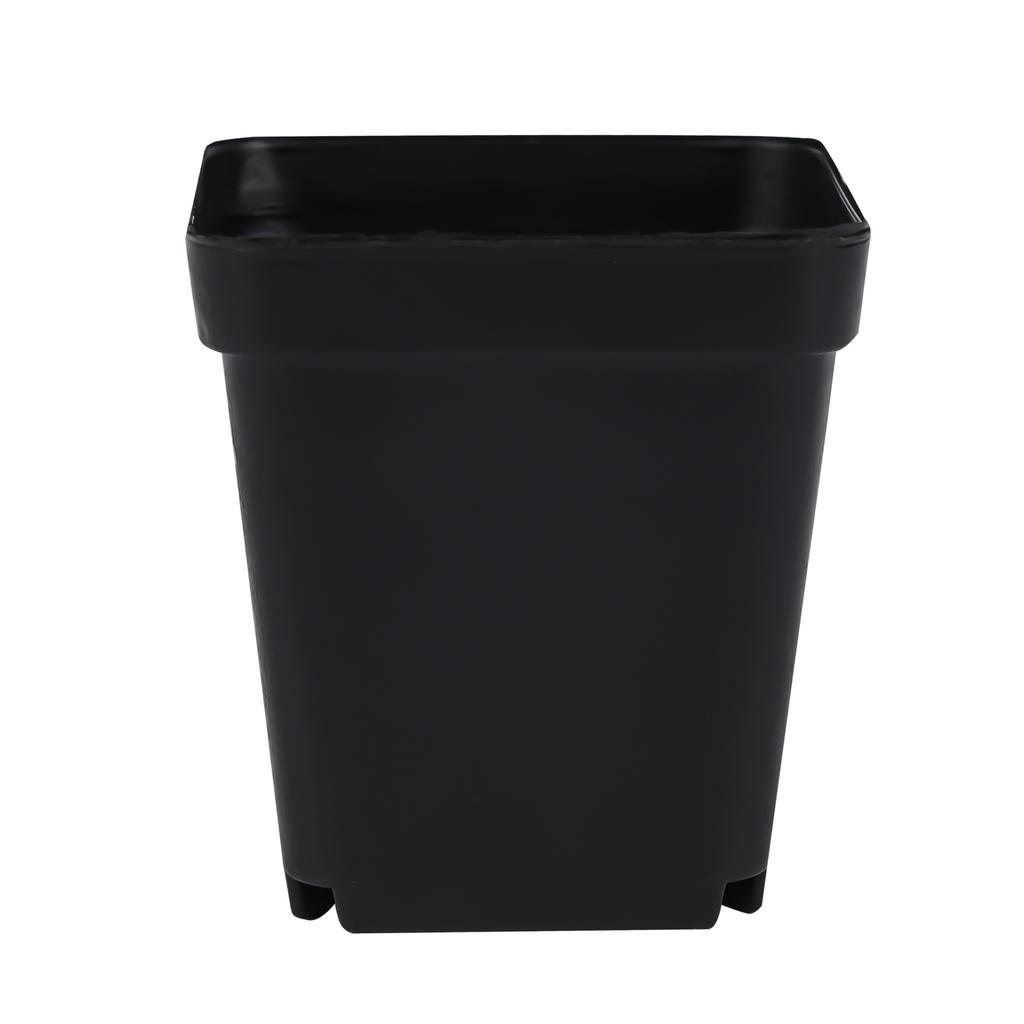 10PCS Gardening Mini Small Square Pot Seven Colors Flower Pot Succulent Pot Little Black Square Plastic Pot Seedling Tray TMZ