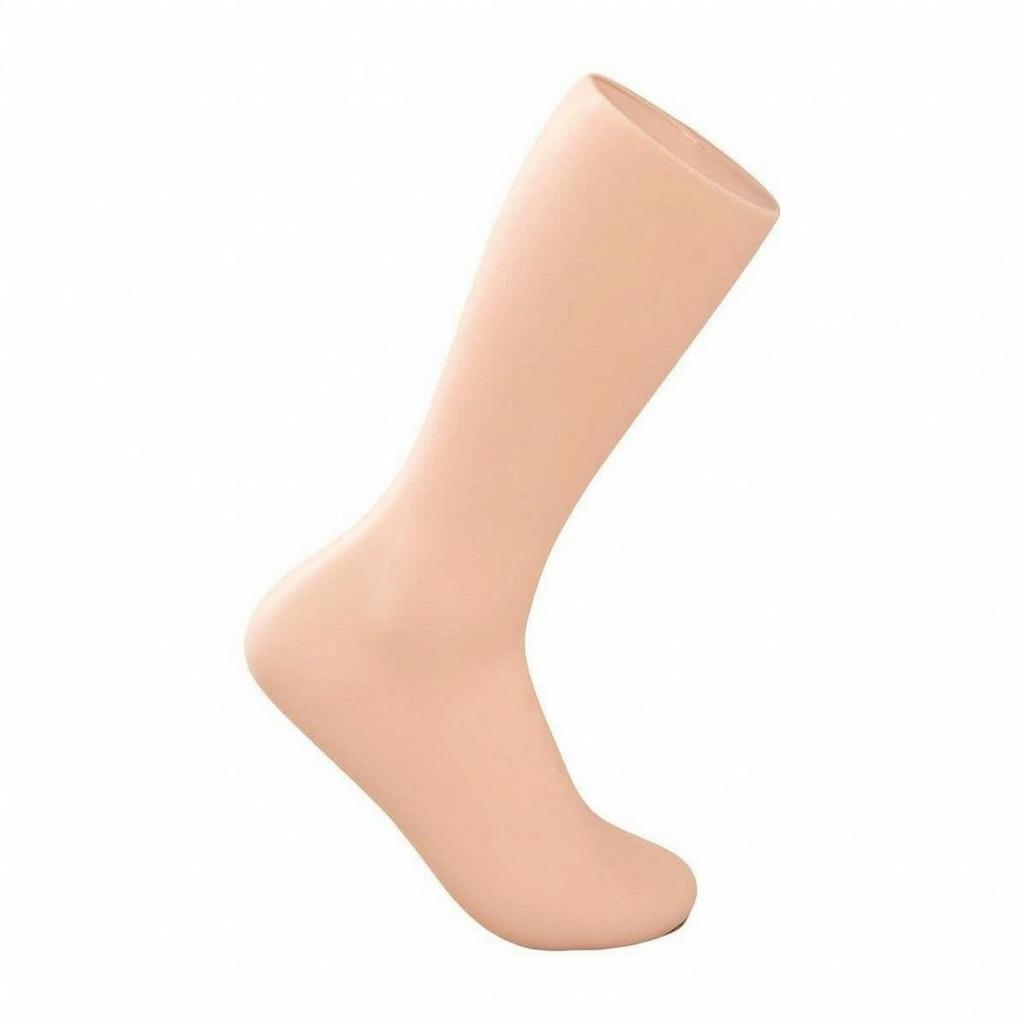 Sock Display Mannequin Sturdy Photography Prop Versatile for Retail Counters