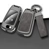 New Zinc Alloy Leather Car Key Case Cover Protector For Buick Chevrolet Cruze Aveo Trax Opel Astra Corsa Meriva Zafira Antara J