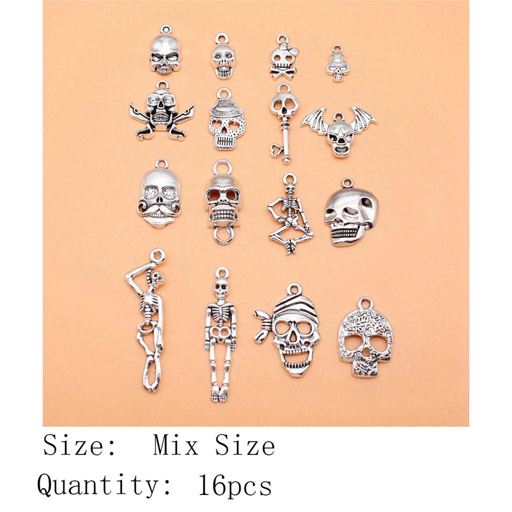 

День отца Большие Подвески Пасха Рождество Смешанный Набор Подвески Подвески Для Ювелирного Изделий A16-16pcs-Mix Size