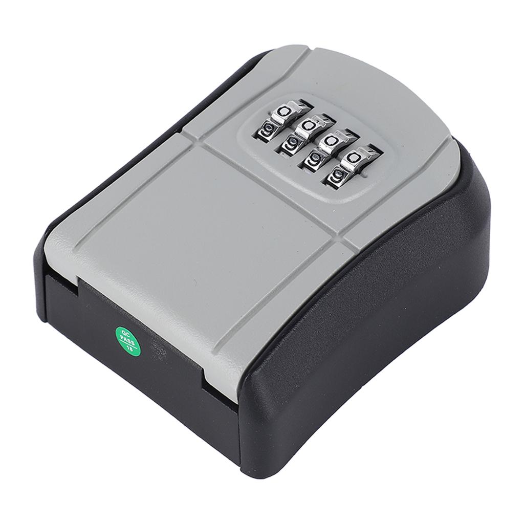 Security Key Lock Box Aluminium Alloy Wall Mount Portable Large Capacity Key Storage for Home Office Factory