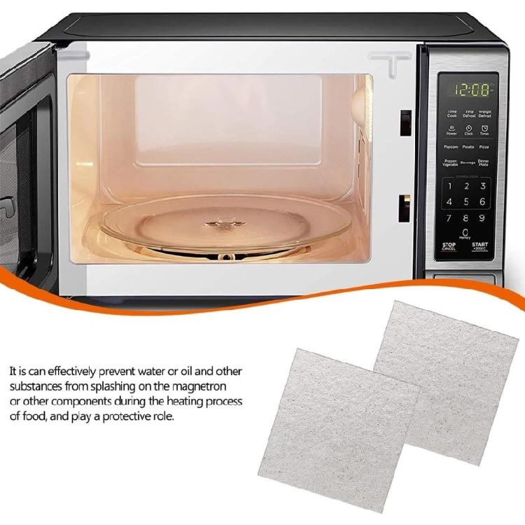 5PCS Thickening Sheets Oven Sheets Mica Plate Microwave Ovens Sheets Replacement Plates Suitable for Quick Heating