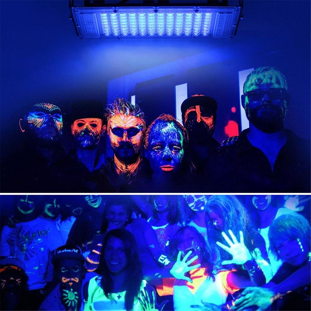 395nm 400nm Led UV Floodlight Ultraviolet Stage Lamp 50W 100W 30W LED Stage Blacklight Waterproof Disco Party Stage Backlight