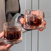 2pcs Human Face Shape Water Dispenser Wine Glass Creative Design Whiskey Cocktail Cup Brandy Vodka Drinkware Glasses Tumbler Mug