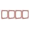 4PCS Intake Heater Grid Gaskets 3913352 Strong Sealing Leak Proof Replacement For Cummins 5.9L 6.7L