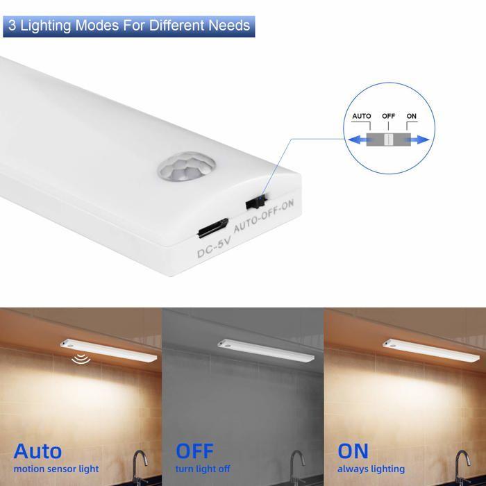 Eclairage De Meuble Vicloon - BS-3pcsNBBCD-12-FBA