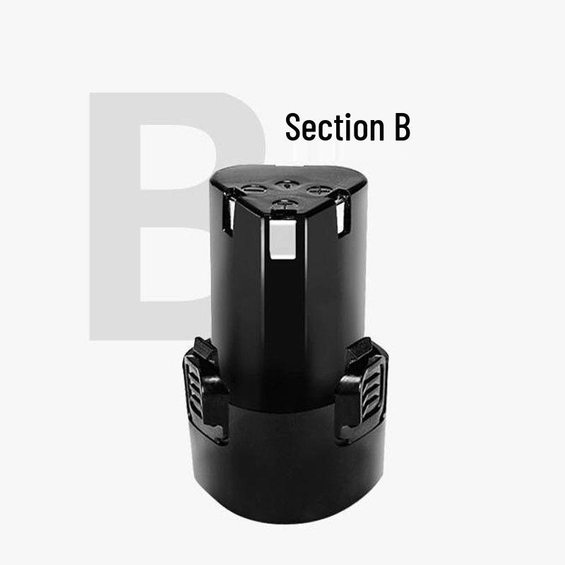 12V Rechargeable Lithium Drill Battery and Charger - Model B, Old Style, One Piece