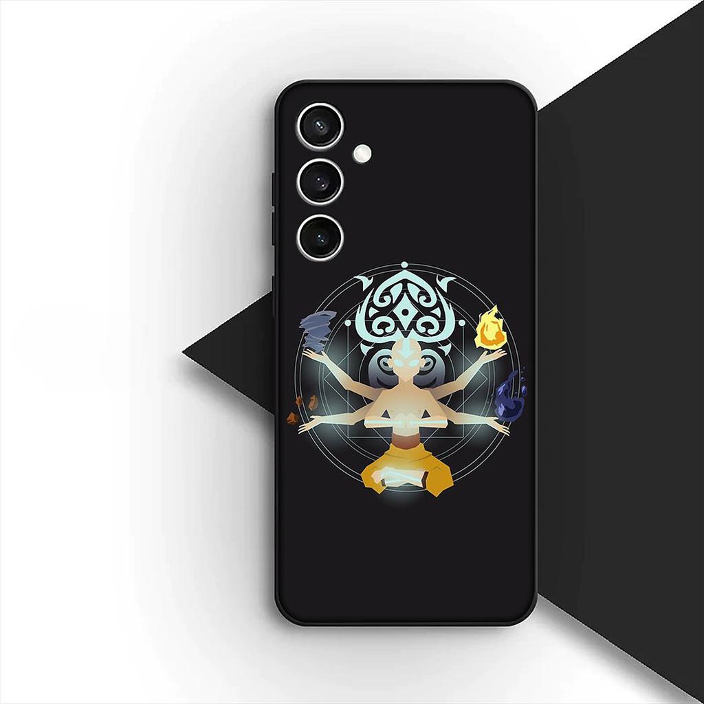 Cover for Samsung Galaxy S24 S25 S23 FE Ultra Plus S7 Edge S25+ S23+ A56 5G Casing Phone Case Aang Avatar The Last Airbender
