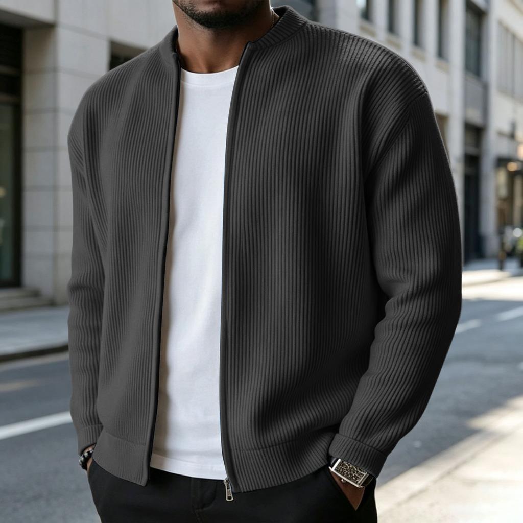 Men's Corduroy Long Sleeve Casual Jacket for Everyday Wear