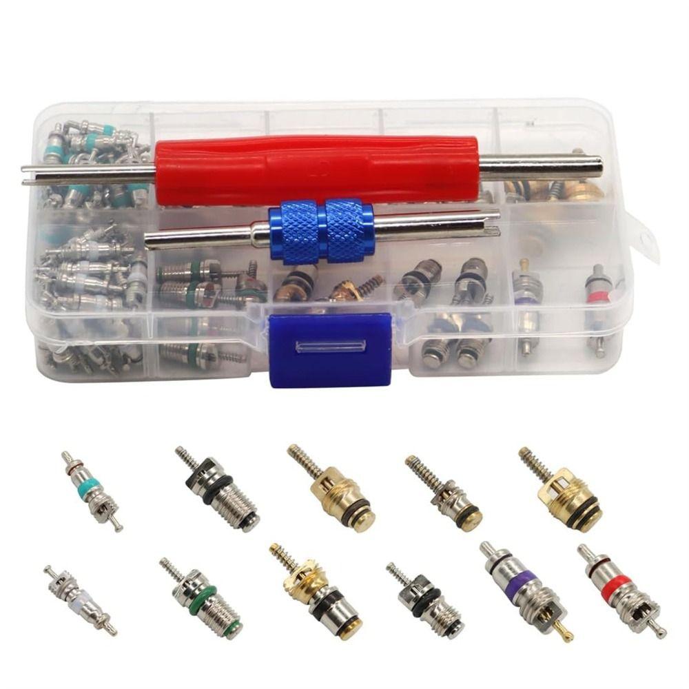 Auto Accessories Automotive Air Conditioning 102Pcs/box HVAC Valves Kit HVAC Systems