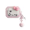 Ins Cute KT Cat Suitable for Airpodspro1 Protective Case, Four Corners Anti-drop Apple Bluetooth Headset Case 1/1st Generation