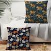 Tropical Tiger Pattern Pillow Case Home Decor Throw For Sofa Bed Car Room Decor Gift Idea