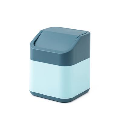 Coș de gunoi menajer în stil minimalist cu capac pentru eliminare ușoară, recipient de depozitare cu capac, coș de gunoi de birou