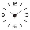 3D Wall Clock Luminous Frameless Wall Clocks DIY Digital Clock Wall Stickers Silent Clock for Home Living Room Office Wall Decor2